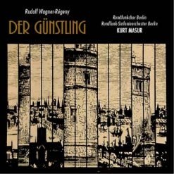 Der Günstling by Wagner-Régeny, Berlin 1968